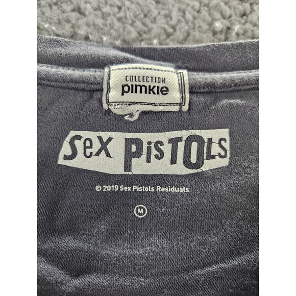 Sex Pistols Shirt Womens Medium God Save the Queen Punk Rock Band Tee - Picture 3 of 5